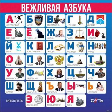 Russian Children Meet new Polite Alphabet