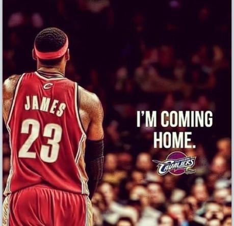 Lebron James is coming home.