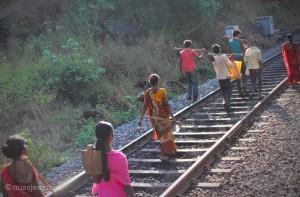 Stepping off the path + A train ride to Hampi, India