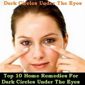 Home Remedies For Dark Circles Under Eyes