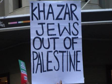 Antisemitism at RALLY for GAZA.