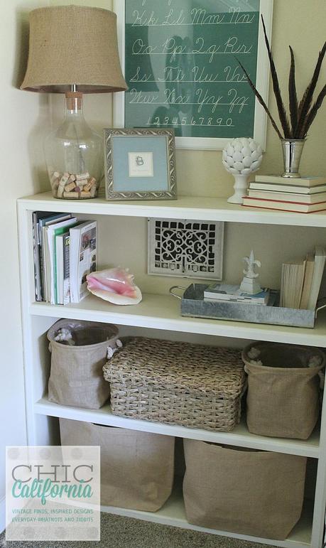 Book Shelf Styling by Chic California