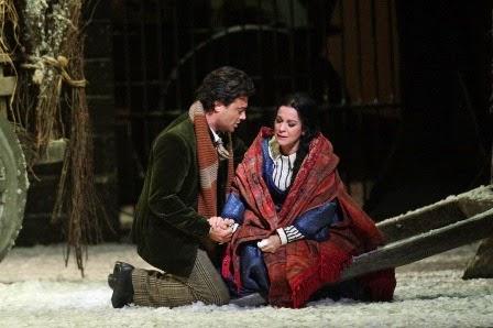 First photo from La Boheme, spotted on Twitter