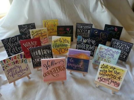 Post image for Small Canvas Gifts with Quotes