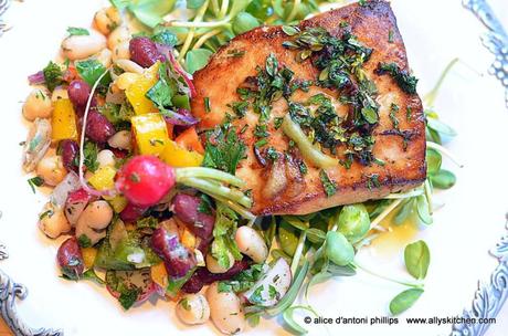 ~spicy bean salad~ ~spicy bean salad~