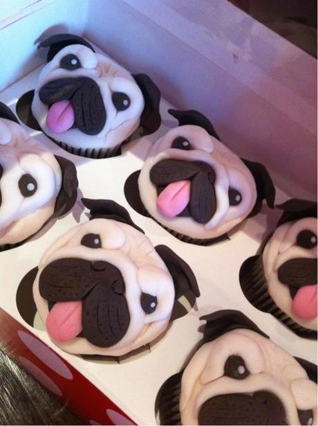 Spotted on Reddit: Banana Split Cupcakes And Pug Cupcakes