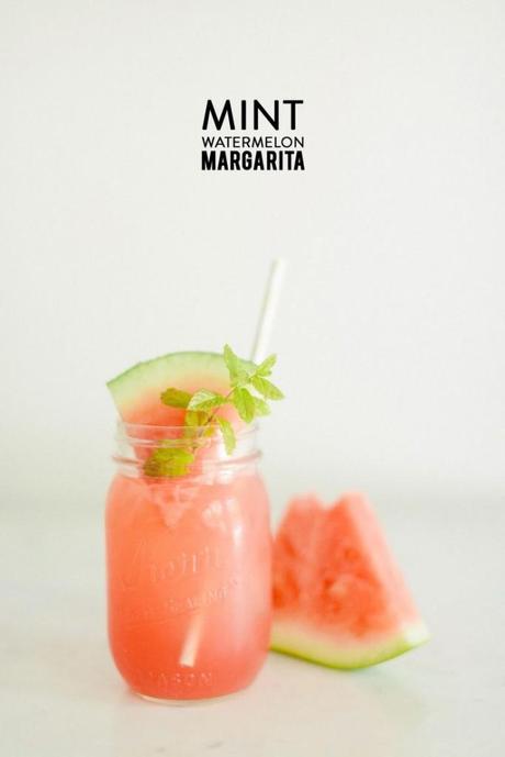 Mint Watermelon Margarita