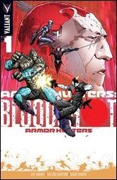 Armor Hunters: Bloodshot #1 Cover - Hairsine Variant