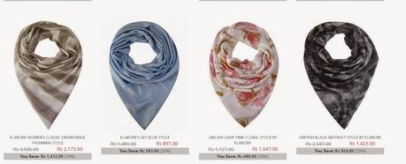 Elaborestore.com  - perfect place to shop for stoles and scarves.