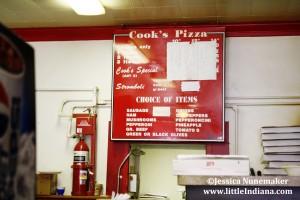 Cook's Pizza in Wakarusa, Indiana