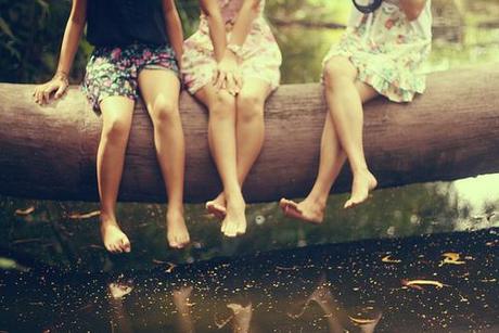 The school summer holidays are here! hanging out with friends during the summer holidays