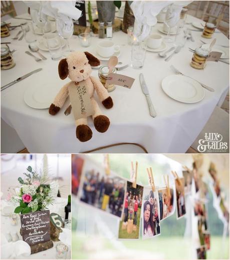 Country wedding styling
