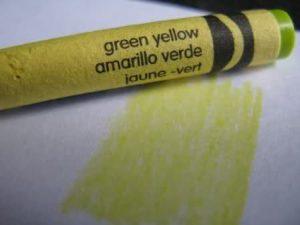 green yellow crayola