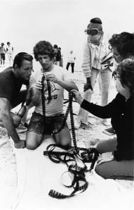 Roy-Scheider-and-Steven-Spielberg-on-the-set-of-Jaws