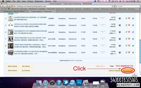 step by step guide on how to shop on taobao using 65daigou_check out