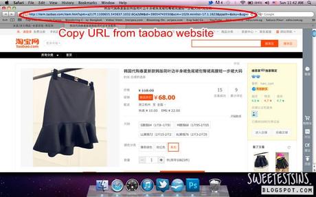 step by step guide on how to shop on taobao using 65daigou_copy url from taobao website