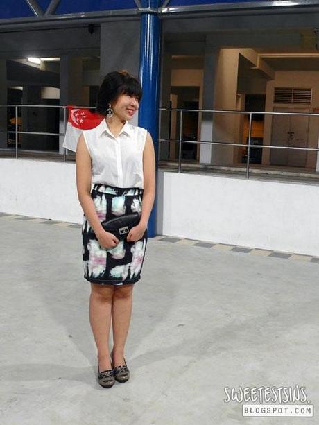 65daigou taobao korean 2 piece top and skirt