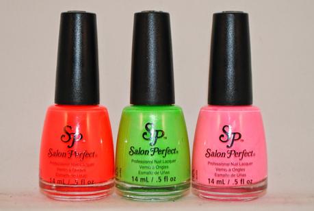 Salon Perfect: Neon Pop Collection Swatches & Revew - Part 2