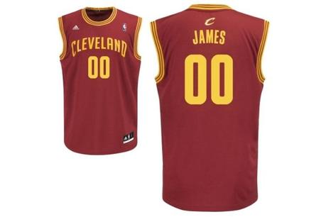 New LeBron Clevland Cavs Jersey