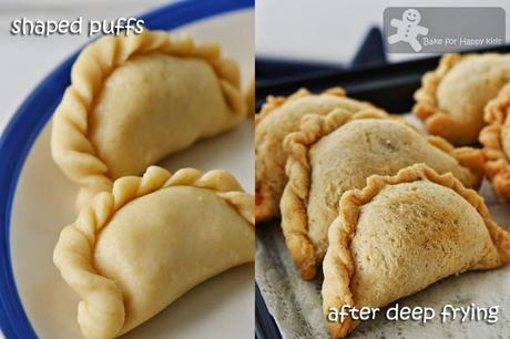 Curry Puffs made with Traditional Melt-in-the-Mouth Pastry