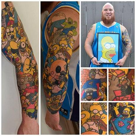 Homer-tattoo-record