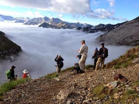 Mid Summer (and Above the Clouds) in the Alps