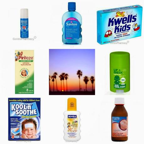 Summer (Pharmacy) Essentials for Children.