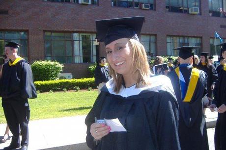 Me at my undergrad graduation