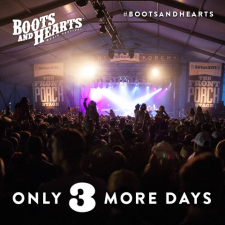 Boots & Hearts 3 Day Countdown