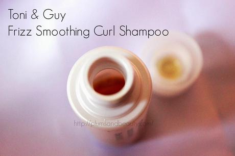 Toni & Guy Frizz Smoothing Curl Shampoo + Conditioner : Review