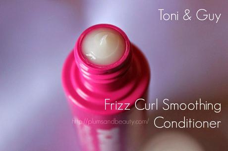 Toni & Guy Frizz Smoothing Curl Shampoo + Conditioner : Review