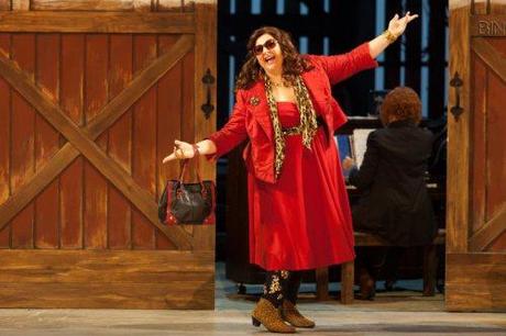 Christine Goerke as Prima Donna in The Glimmerglass Festival's 2014 production of Strauss' 
