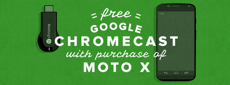 Get a Free Google Chromecast with the Purchase of a New Moto X Phone from Republic Wireless!