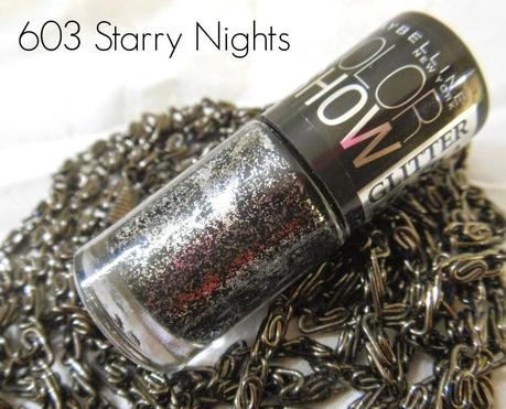 Maybelline Color Show Glitter Mania (603) Starry Nights