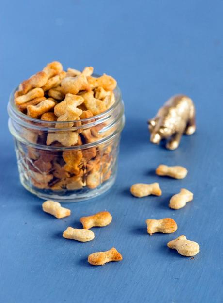 Little One Eats: Homemade Goldfish Crackers Homemade Goldfish Crackers