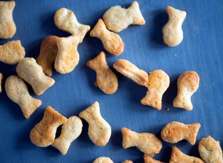 Little One Eats: Homemade Goldfish Crackers Homemade Goldfish Crackers