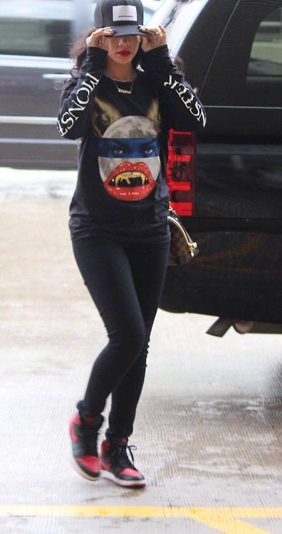 Rihanna Hits The Big Apple Rihanna Hits The Big Apple
