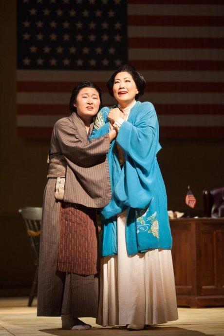 ‘Butterfly’ soars at Glimmerglass Kristen Choi as Suzuki and Yunah Lee as Cio-CIo-San in The Glimmerglass Festival's 2014 production of