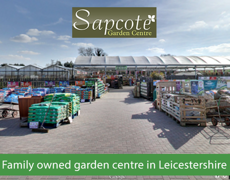 Based at Sapcote Garden Centre in Leicester