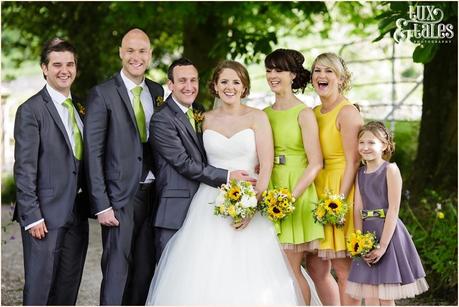 Taitlands wedding photographysunflower theme yellow green