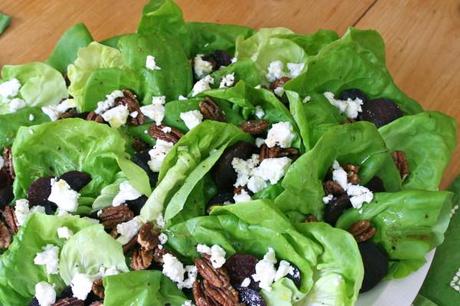 Nook-and-Sea-Roasted-Beet-Salad-Butter-Lettuce-Bibb-red-living-candied-pecans-goat-cheese-Haylie-Duff-Cookbook-Real-Girl's-Kitchen-4