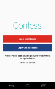 Confess app