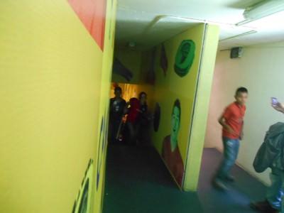 Hand of God and Mexico 86 Memories: Visiting Estadio Azteca, Ciudad de Mexico, Mexico Players tunnel.