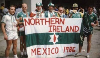 Hand of God and Mexico 86 Memories: Visiting Estadio Azteca, Ciudad de Mexico, Mexico northern ireland mexico 86 fans
