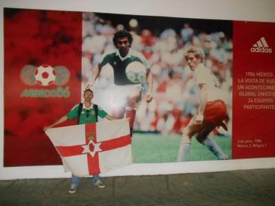 Hand of God and Mexico 86 Memories: Visiting Estadio Azteca, Ciudad de Mexico, Mexico My visit to Estadio Azteca, Mexico City, Mexico.
