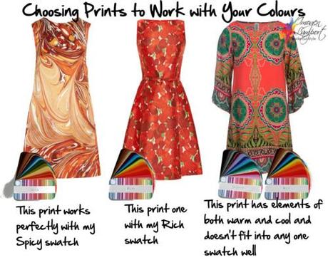 Choosing Prints to Match Your Colour Swatch