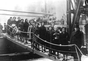 London, Ankunft jüdische Flüchtlinge
