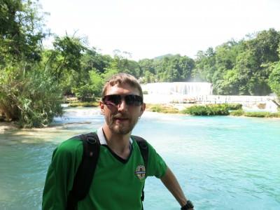 Visiting Agua Azul Waterfalls Near Palenque, Mexico Visiting Agua Azul waterfalls in Mexico.
