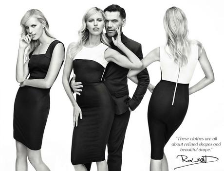 Roland Mouret and Karolina Kurkova