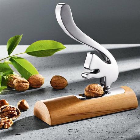 Steel Squirrel Cracker Adds Fun to Nutcracking Scoiattolo-Nutcracker-by-Andrea-Branzi